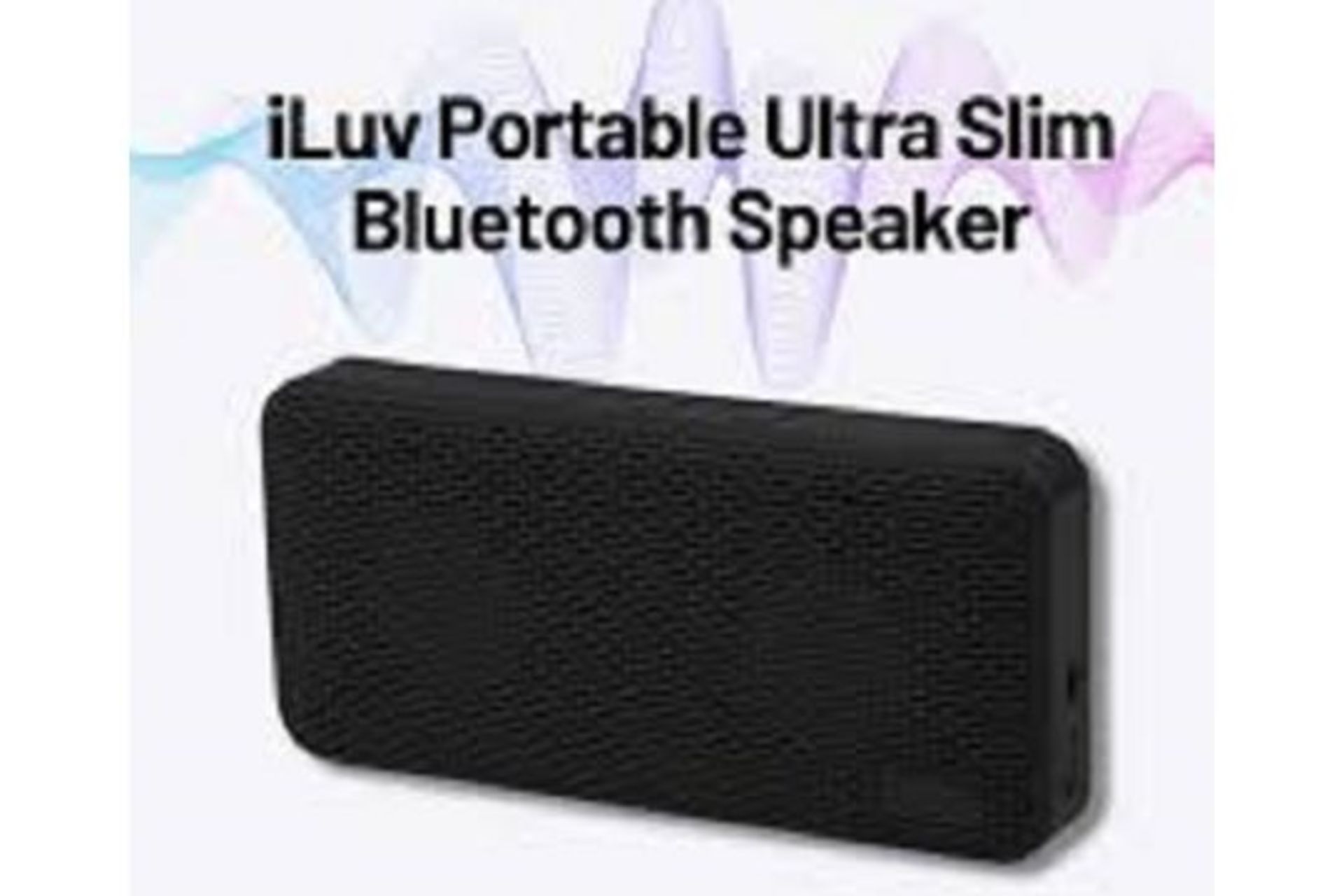 RRP £24.95 each 5 x Iluv Slim Portable Bluetooth Speaker