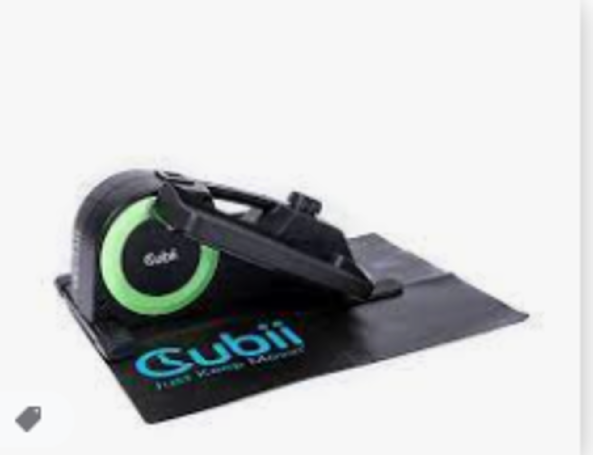 RRP £270 Boxed Cubii Jr2 Seated Smooth Action Elliptical Trainer With Floor Mat