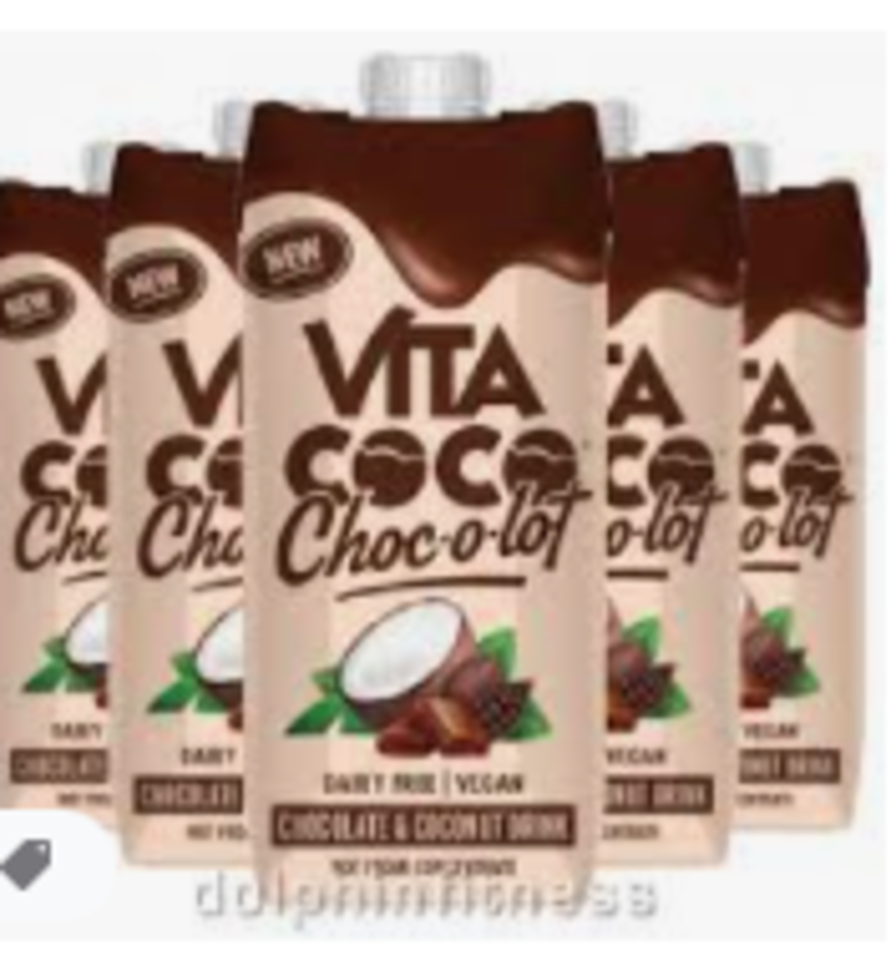 RRP £490 (Count 11) Spw34M7643B Vita Coco Choc-O-Lot - Vegan Chocolate & Coconut Drink (1 L X 12)