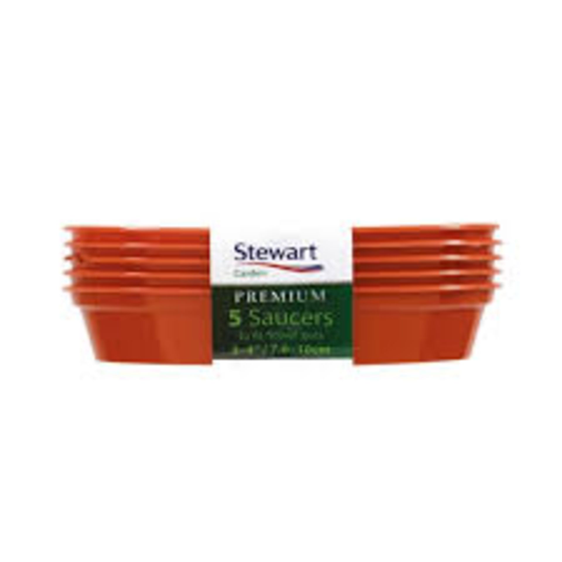 RRP £1352 (Count 153) spW45W8451D Stewart 4842014 13 - 15 cm Flower Pot Saucer - Orange/