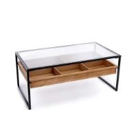 RRP £190 Boxed My Home Stories Coffee To Desk Table With Storage