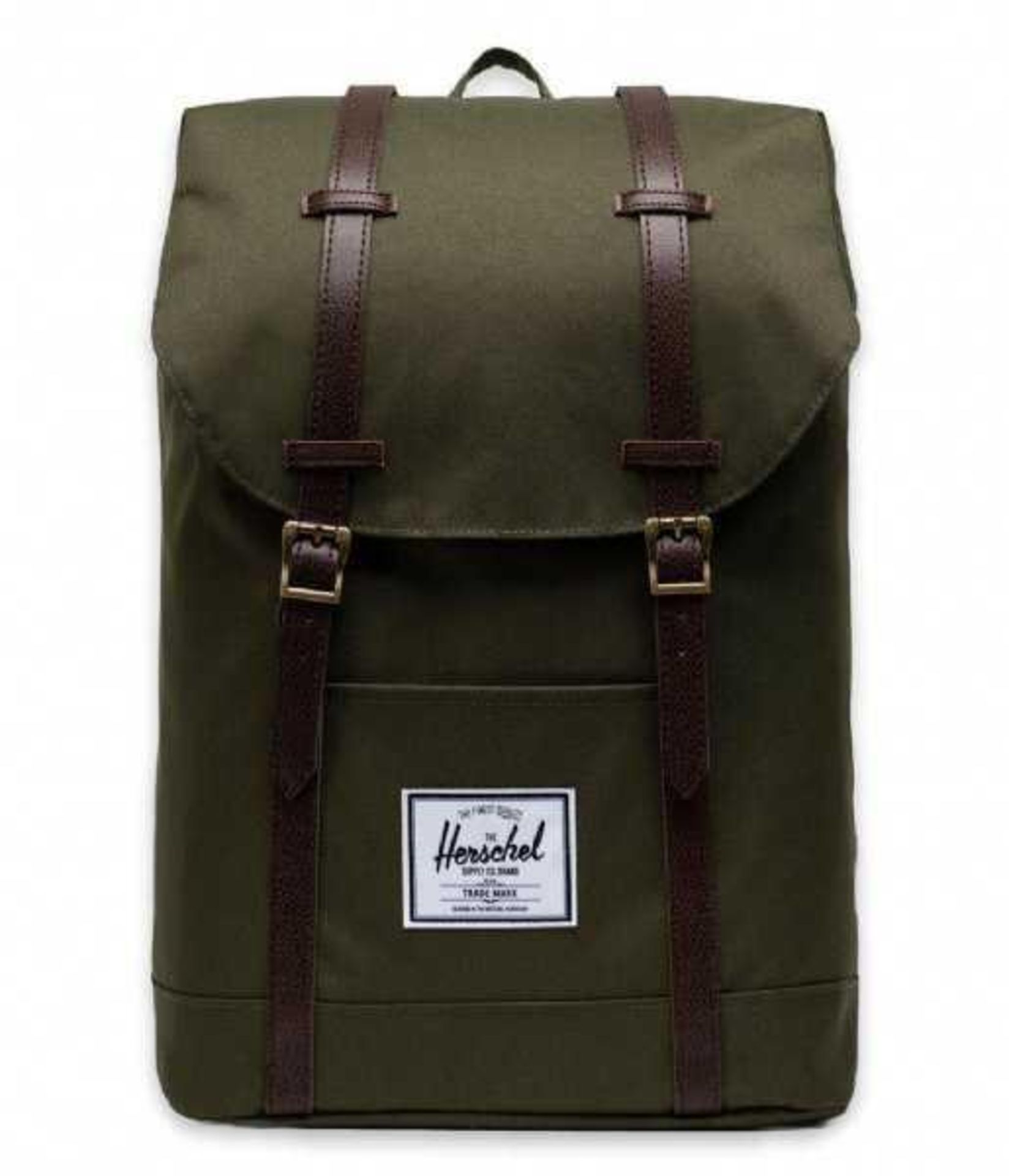 RRP £100 Bagged Herschel Ivy Green Back Pack