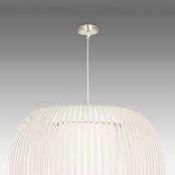 RRP £145 Boxed Harmony Large Ceiling Pendant.