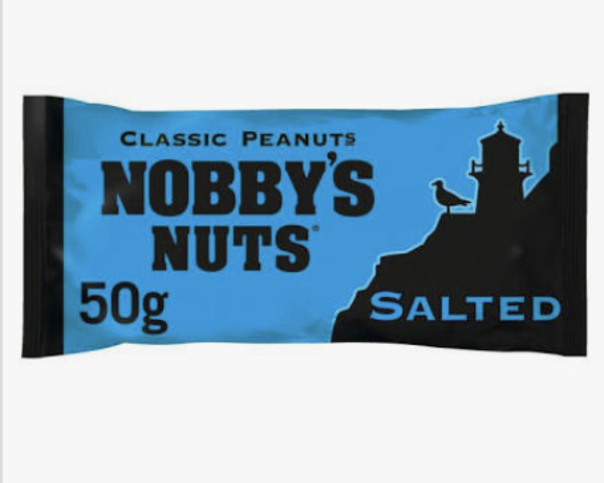 RRP £800 (Count 47) Spw51Z7273P Nobby'S Nuts Classic Salted Peanuts, 50G (Case Of 24) Retrocorn -