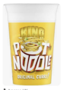 RRP £365 (Count 35) Spscj21Gsp9 Pot Noodle Original Curry Flavour, King Pot Size, Quick Filling