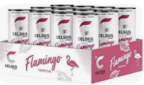 RRP £1107 (Count 81) Spw49X8384E Celsius Zero Sugar Energy Drink 355Ml, Sparkling Flamingo (Pack