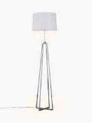 Rrp £115 John Lewis Tall Standing Floor Lamp (No Shade)