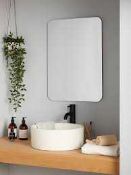 Rrp £100 Boxed John Lewis Contemporary Curved Mirror