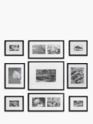 RRP £120 Boxed Gallery Set 9 Mounted Frames.