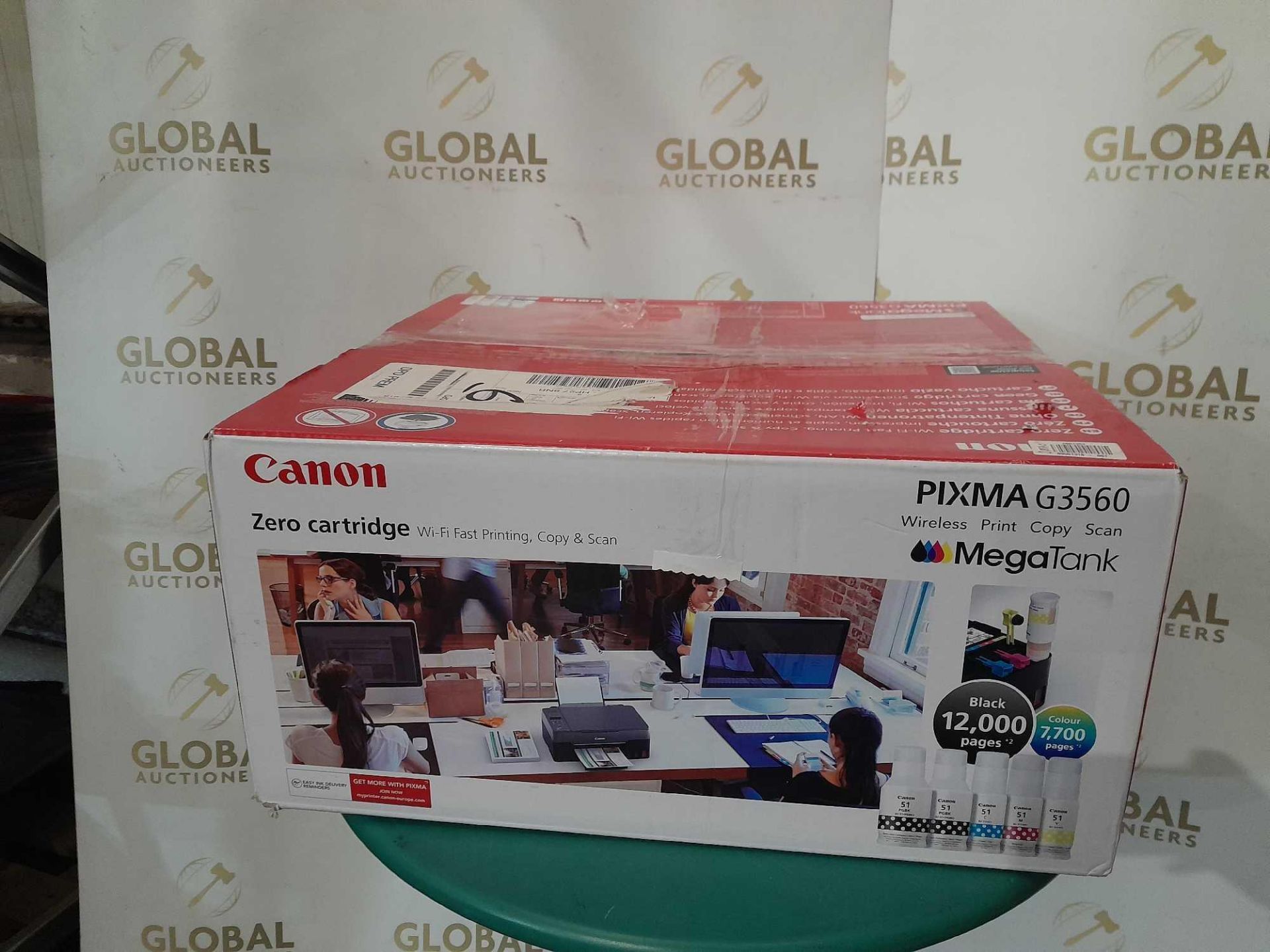 RRP £220 Boxed Canon Pixma G3560 Wireless Printer. - Image 2 of 2