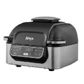RRP £135 Boxed Ninja Health Grill & Air Fryer With Temperature Probe Ag651Uk