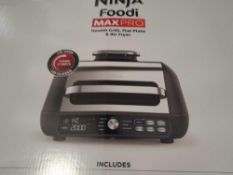 RRP £135 Boxed Ninja Health Grill & Air Fryer With Temperature Probe Ag651Uk
