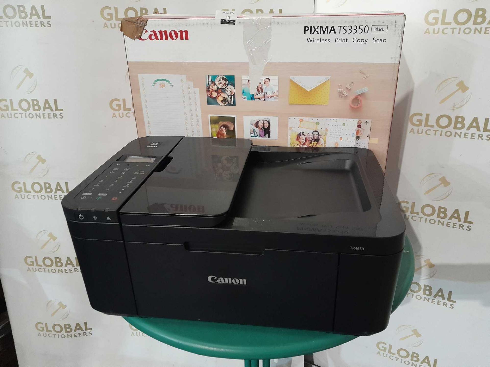 RRP £100 Boxed Pixma Ts3350 Wireless Printer And Canon Pixma All In One Printer - Image 2 of 2