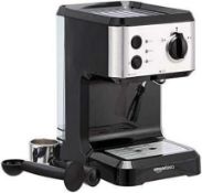 RRP £100 Boxed Expresso Coffee Machine With Milk Frother.