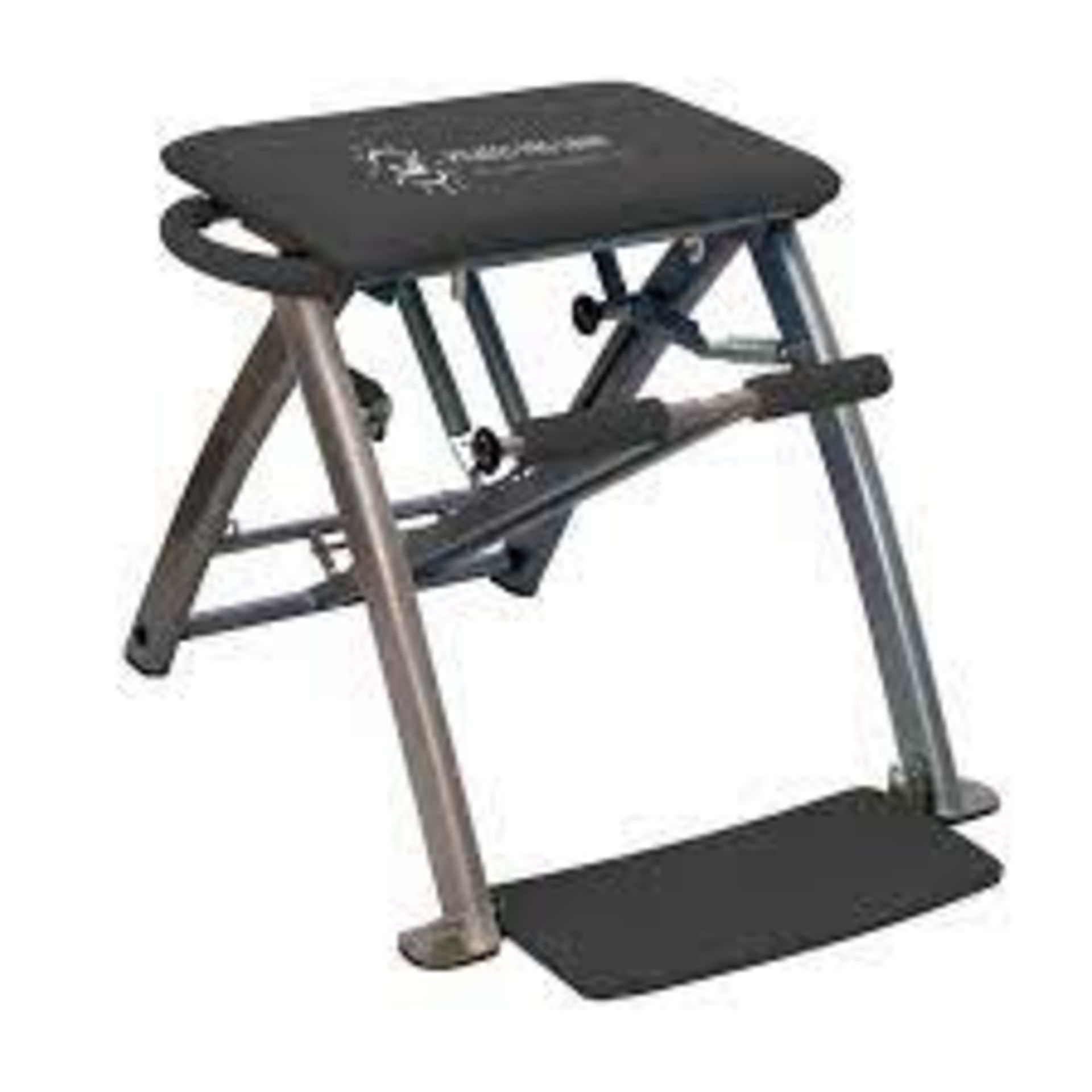 RRP £240 Boxed Brand New Sealed Pilates Pro Chair With 4 DVDs By Life's A Beach