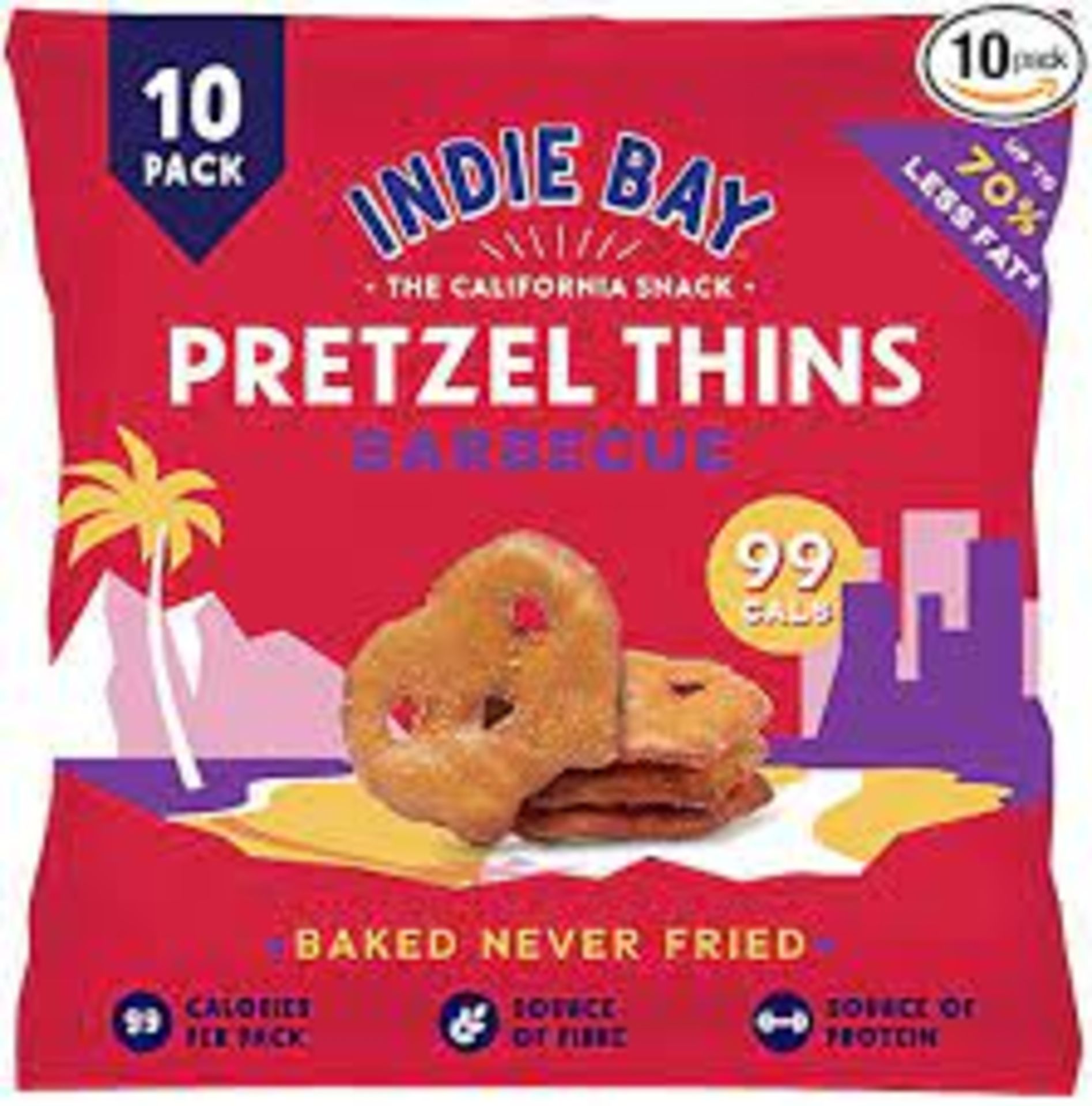 RRP £925 (Count 131) Spw48V3188L 7Up Free, 6 X 330MlIndie Bay Snacks - Pretzel Thins Barbecue (10 - Image 2 of 2