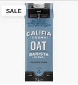 RRP £703 (Count 80) Spw49X8371Y Califia Farms Oat Barista Blend With Calcium - Dairy Free, Lactose