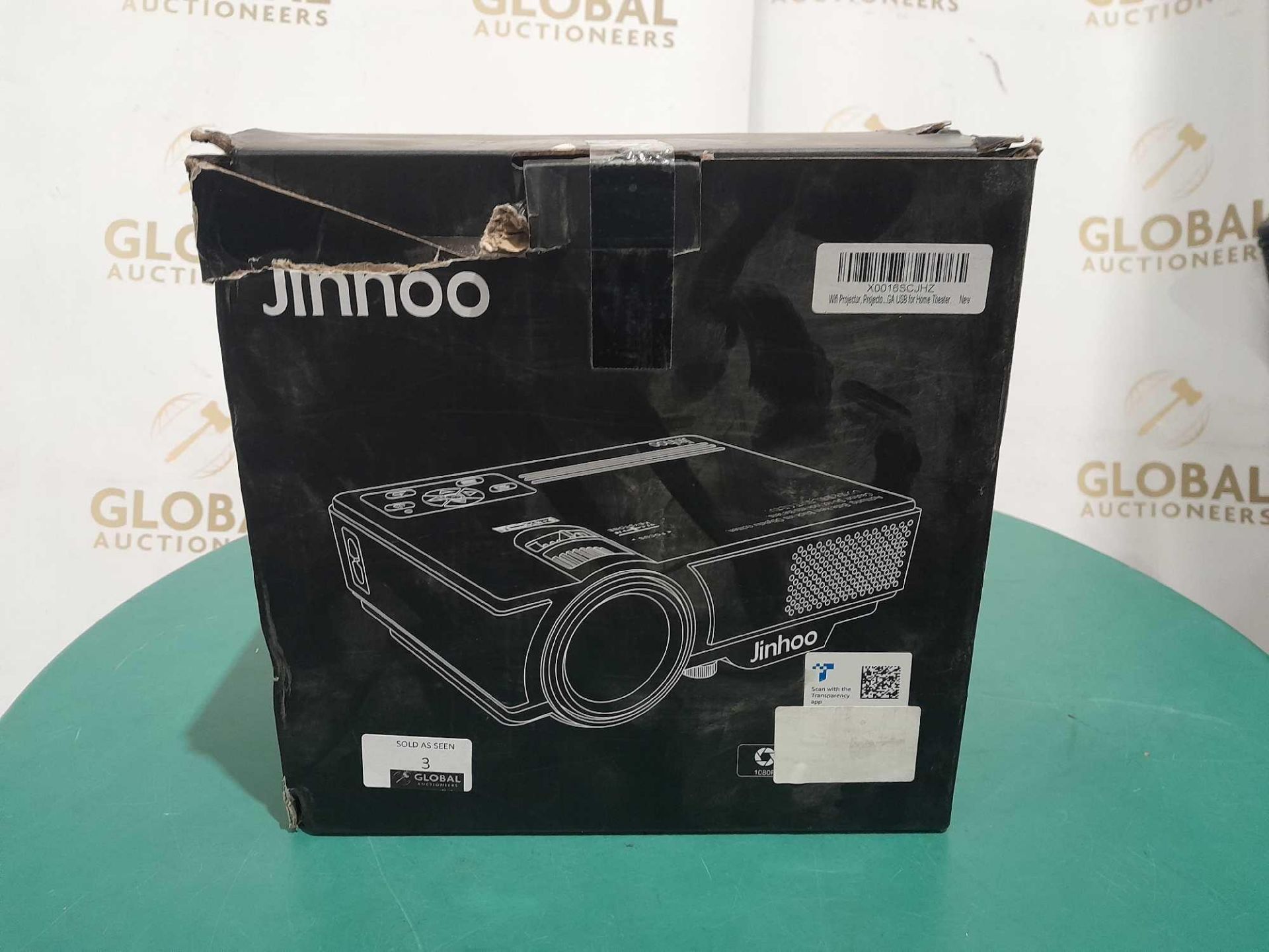 RRP £100 Jinno WIFI Projector For Home Theatre - Image 2 of 2