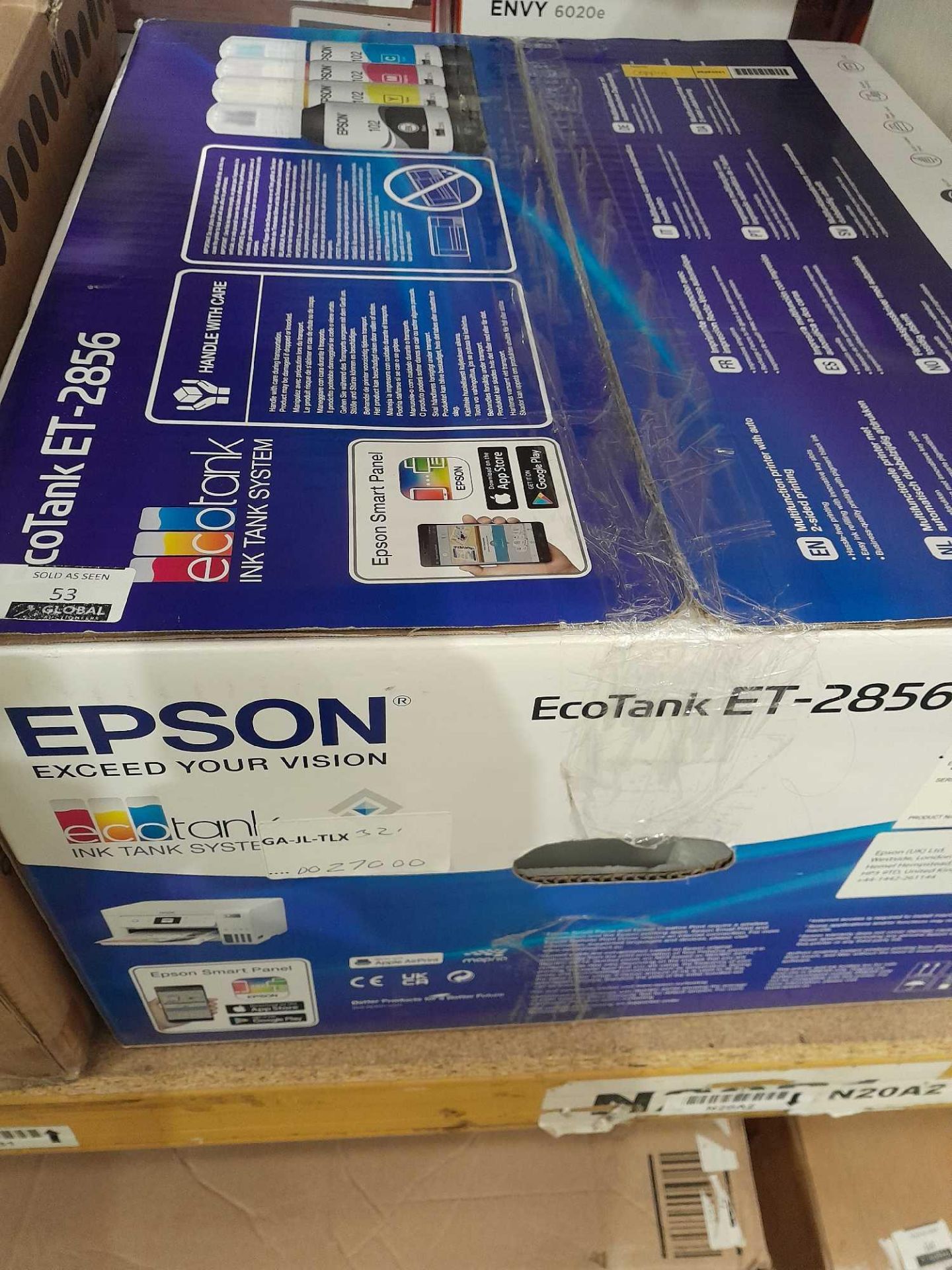 RRP £270 Boxed Epson Ecotank Et-2856 Wireless Printer - Image 2 of 2