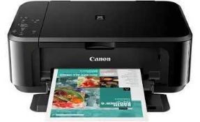 RRP £120 Boxed Hp Deskjet 3760 All In One And A Boxed Canon Pixma Ts3450 Wireless Printer