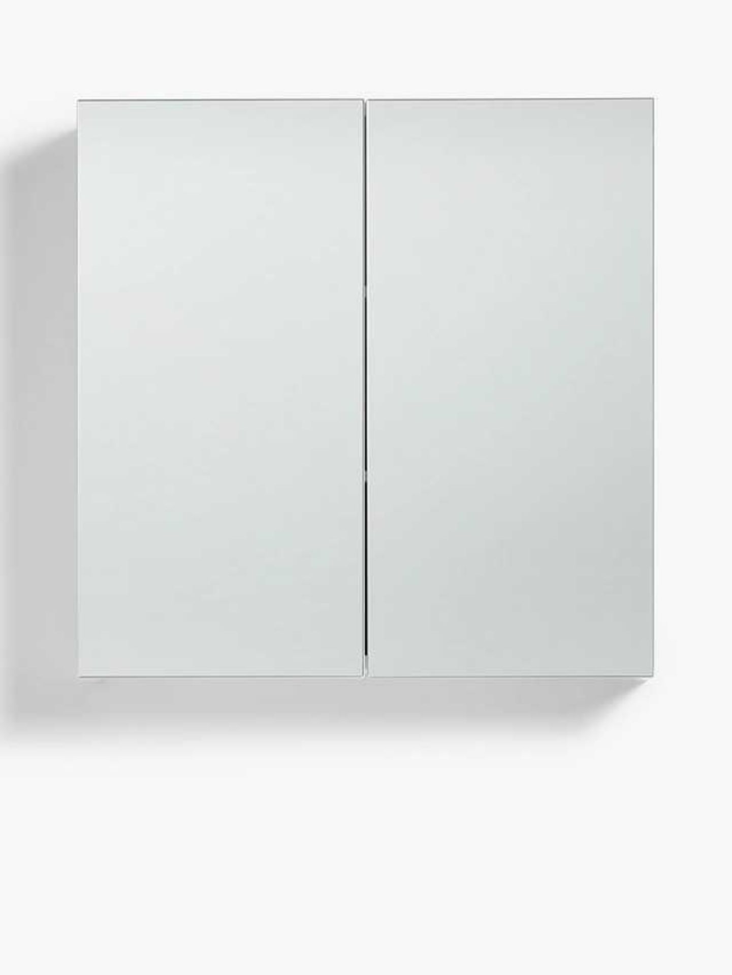 RRP £200 Boxed John Lewis Mirror Side Cabinet Double Door