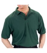 RRP 7.99 each 10 x Work Beachr Deluxe Heachvyweight Pique Polo XL Shirts In Green RRP 7.99 each