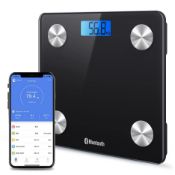 RRP 24.99 each 5 x Bluetooth Body Fat Scale Digital Bathroom Scales RRP 24.99 each