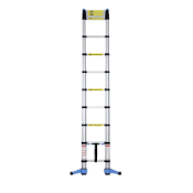 RRP £120 Bagged Buildcraft 3.2M Telescopic Ladder With Foldable Stabiliser Bar