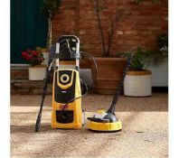 RRP £195 Boxed Wolf 140 Bar Super Blaster Pressure Washer With Outdoor & Car Accessories