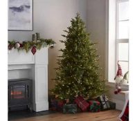 RRP £540 Boxed Santa's Best 116 Function Pre-Lit Gumdrop Auburn Christmas Tree