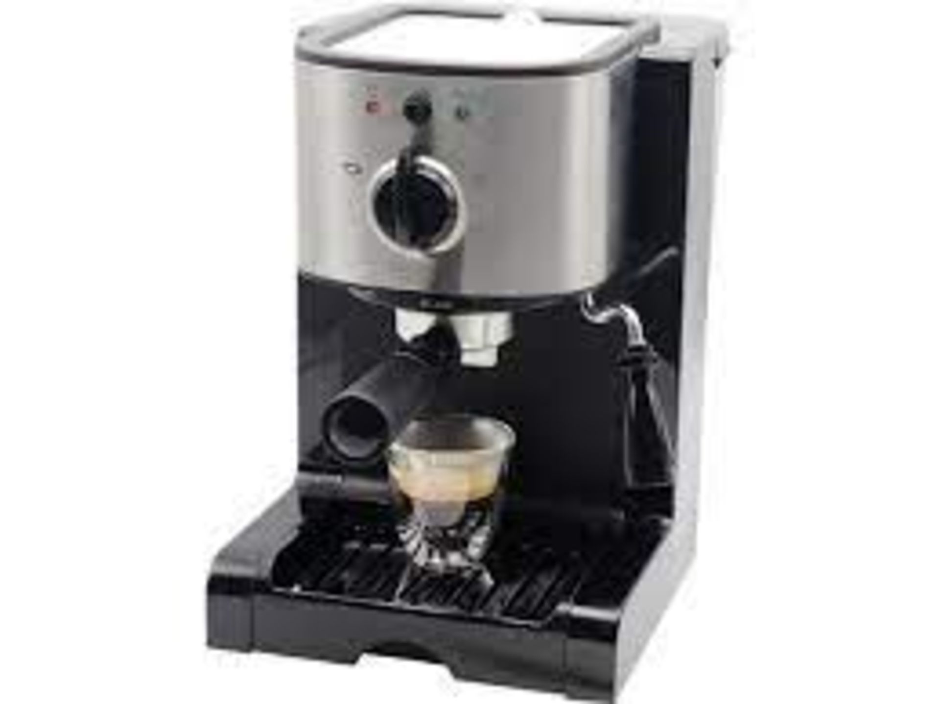 RRP £145 Boxed John Lewis Pump Expresso Coffee Machine And Boxed 2 Slice Toaster.