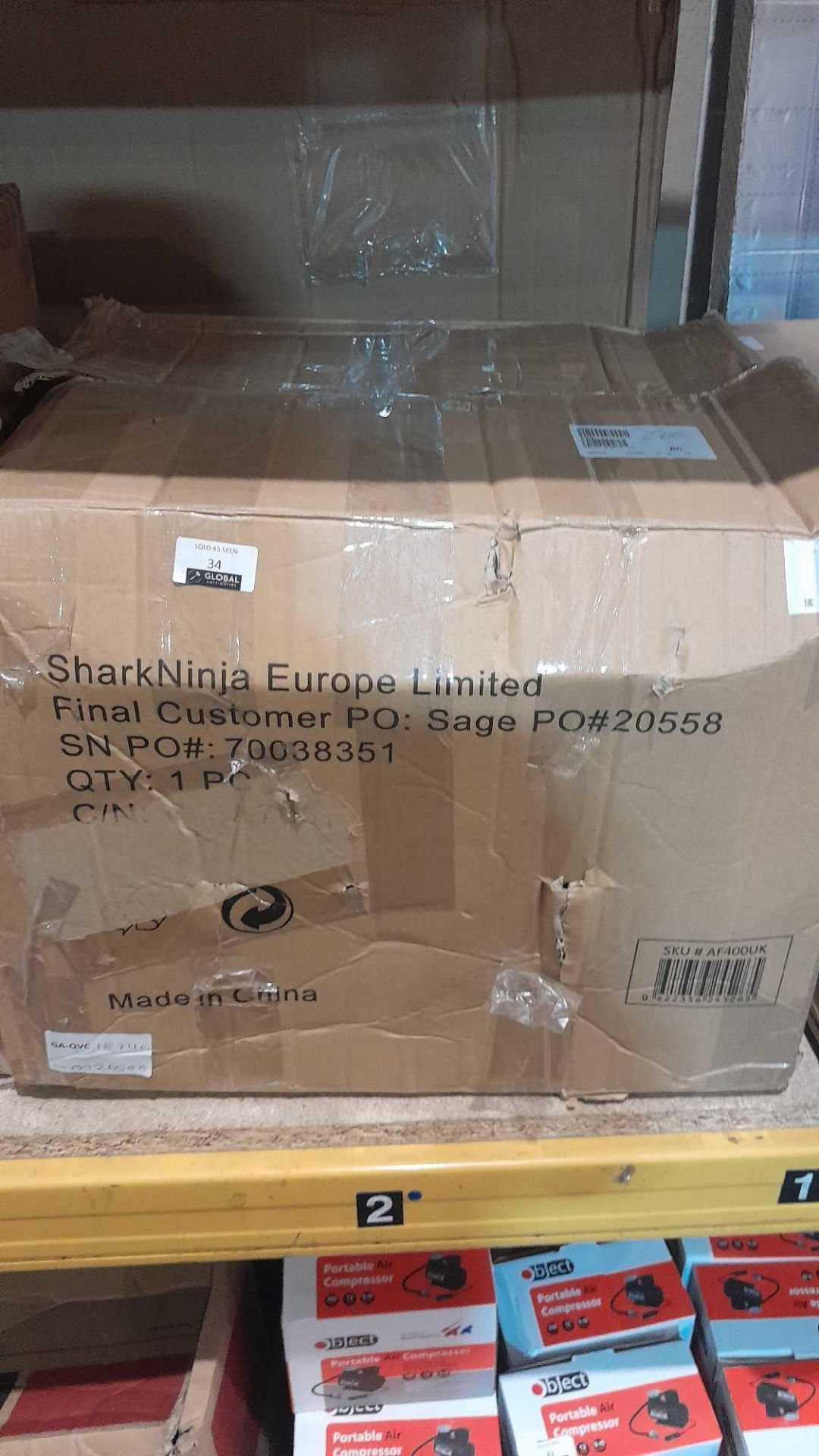 RRP £265 Boxed Ninja Dual Zone Air Fryer Max 9.5L Af400Uk - Image 2 of 2