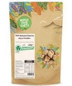RRP £1695 (Count 134) Spsrl11R4Xk Wholefood Earth Tvp Natural Chunks Soya Protein 500G | Gmo