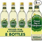 RRP £3036 (Count 170) Spw22Z7585R Robinsons Fruit Cordial, Pressed Pear And Elderflower Cordial, 8 X
