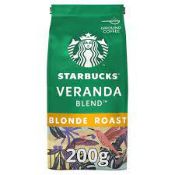 RRP £890 (Count 87) Spw50A2160E Starbucks Veranda Blend Blonde Roast Ground Coffee, 200 G (Pack Of