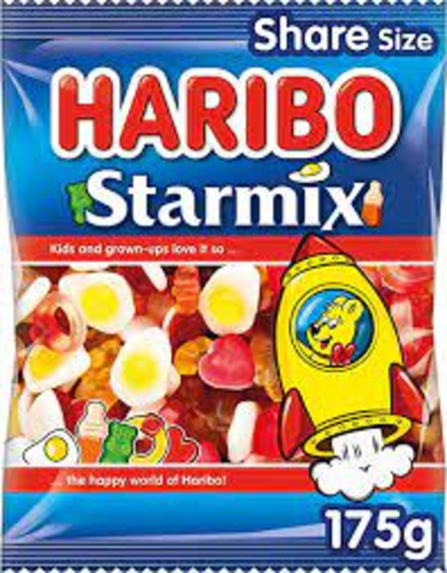 RRP £1109 (Count 228) Spw43U6806P Haribo Flavour Gums, Starmix, 175G Haribo Flavour Gums, Starmix,