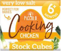 RRP £255 (Count 88) Spw14W8609K Piccolo Cooking Chicken 6 Stock Cubes, 6+ Months 48G (Pack Of 1)