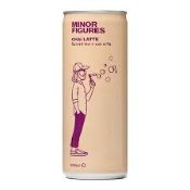 RRP £973 (Count 33) Spw47Q9321O Minor Figures - Oat Latte, 200Ml X 12 Cans, Dairy Free & Vegan,