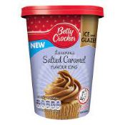 RRP £1404 (Count 41) Spw44E2533S "Betty Crocker Luxurious Salted Caramel Icing, 400G Lucas Chamoy