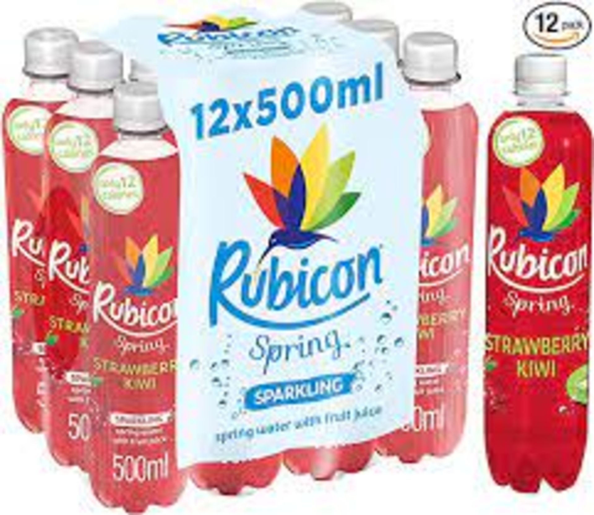 RRP £1601 (Count 95) Spw14U3445T Rubicon Spring, Sparkling Spring Water With Real Fruit Juice &