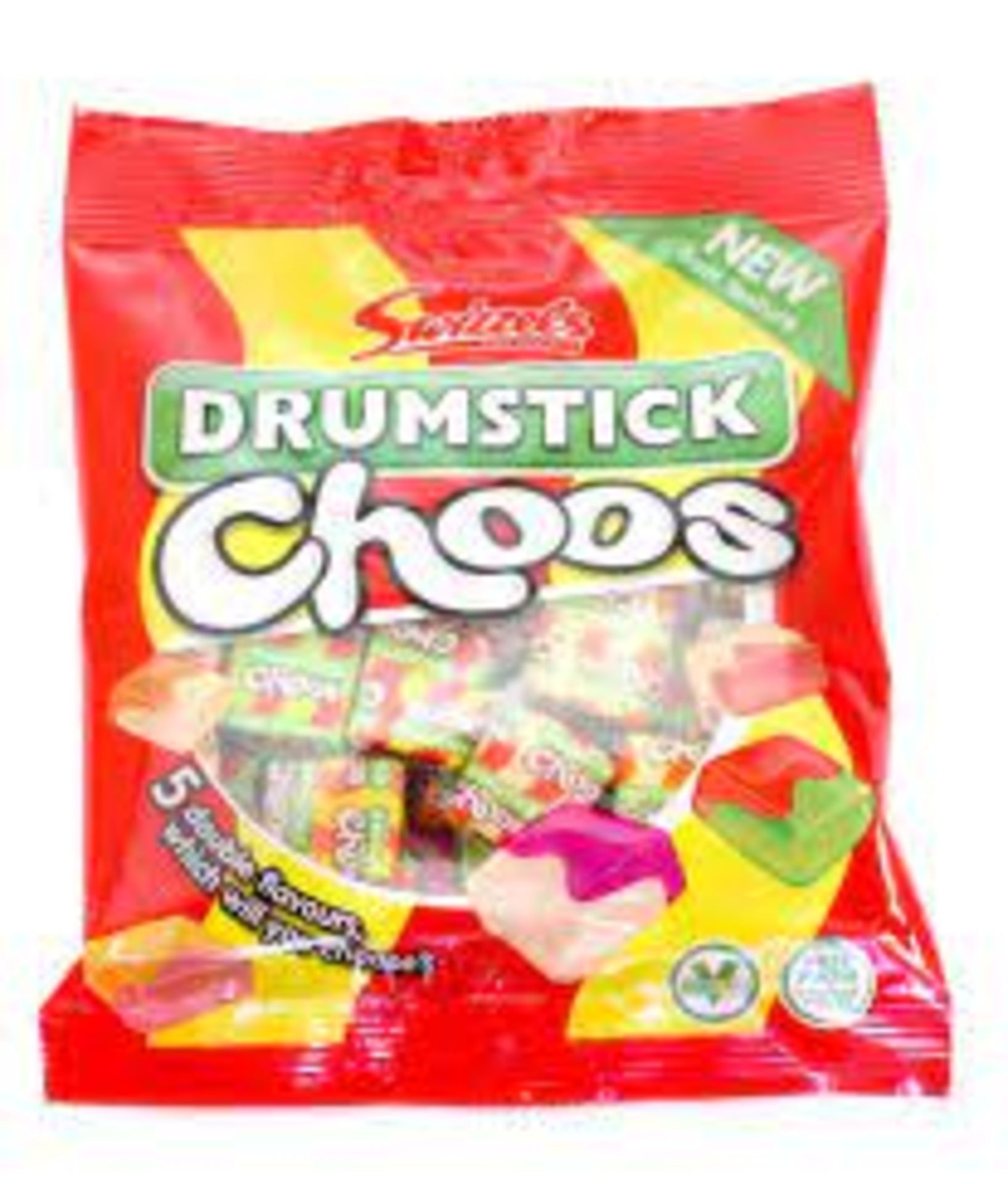 RRP £453 (Count 67) Spw15X0343O Swizzels Drumstick Choos Sharing Bag, 5 Kg Swizzels Drumstick