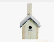 RRP £500 (Count 59 ) Spidp112Tzj Esschert Nkvv Fallen Fruits Flycatcher Nest Box, NaturalDesign