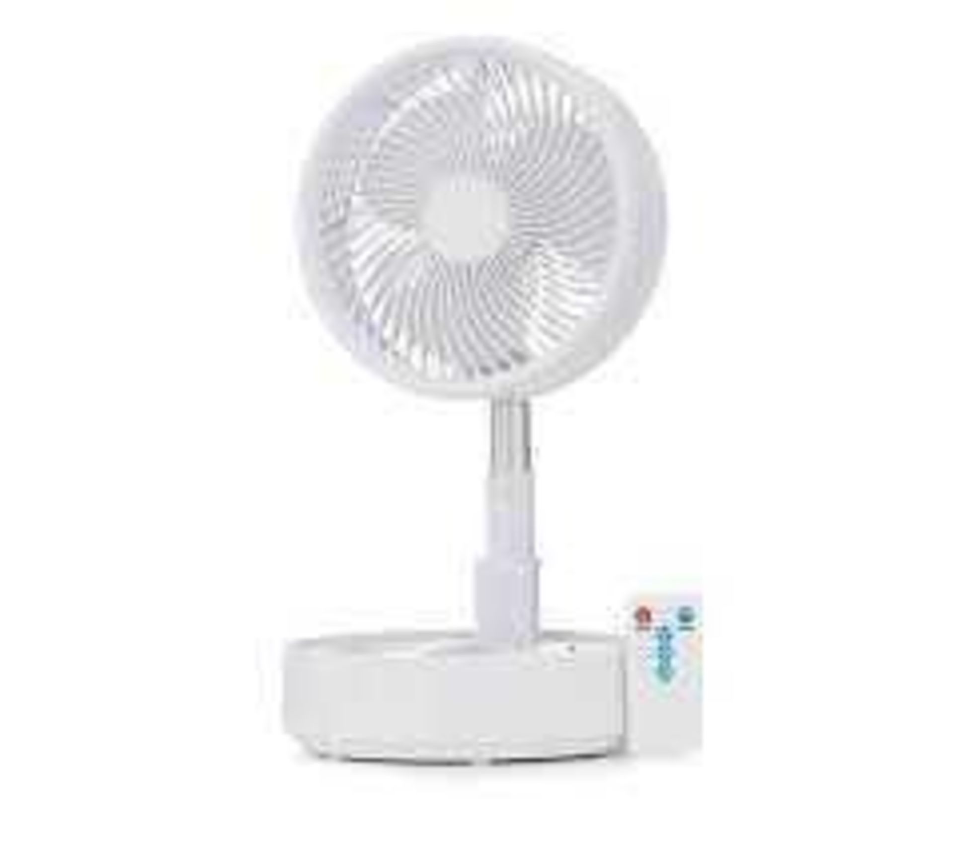 RRP £105 Boxed 2 Handle Lanterns, Outlet Bell & Howell Adjustable Folding Rechargeable Stand Fan And