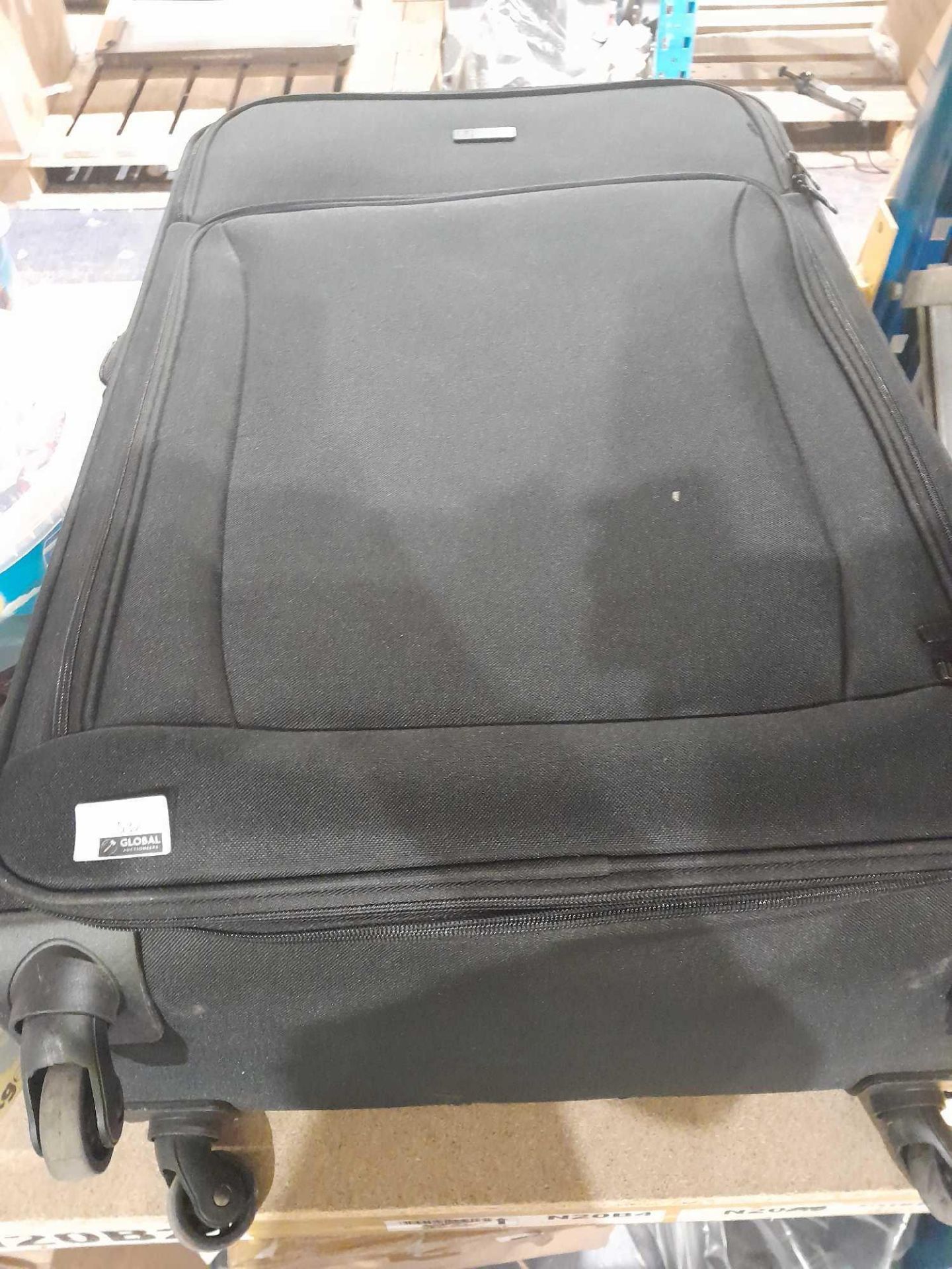 RRP £120 John Lewis 4 Wheel Spin Soft Shell Travel Suitcase - Image 2 of 2