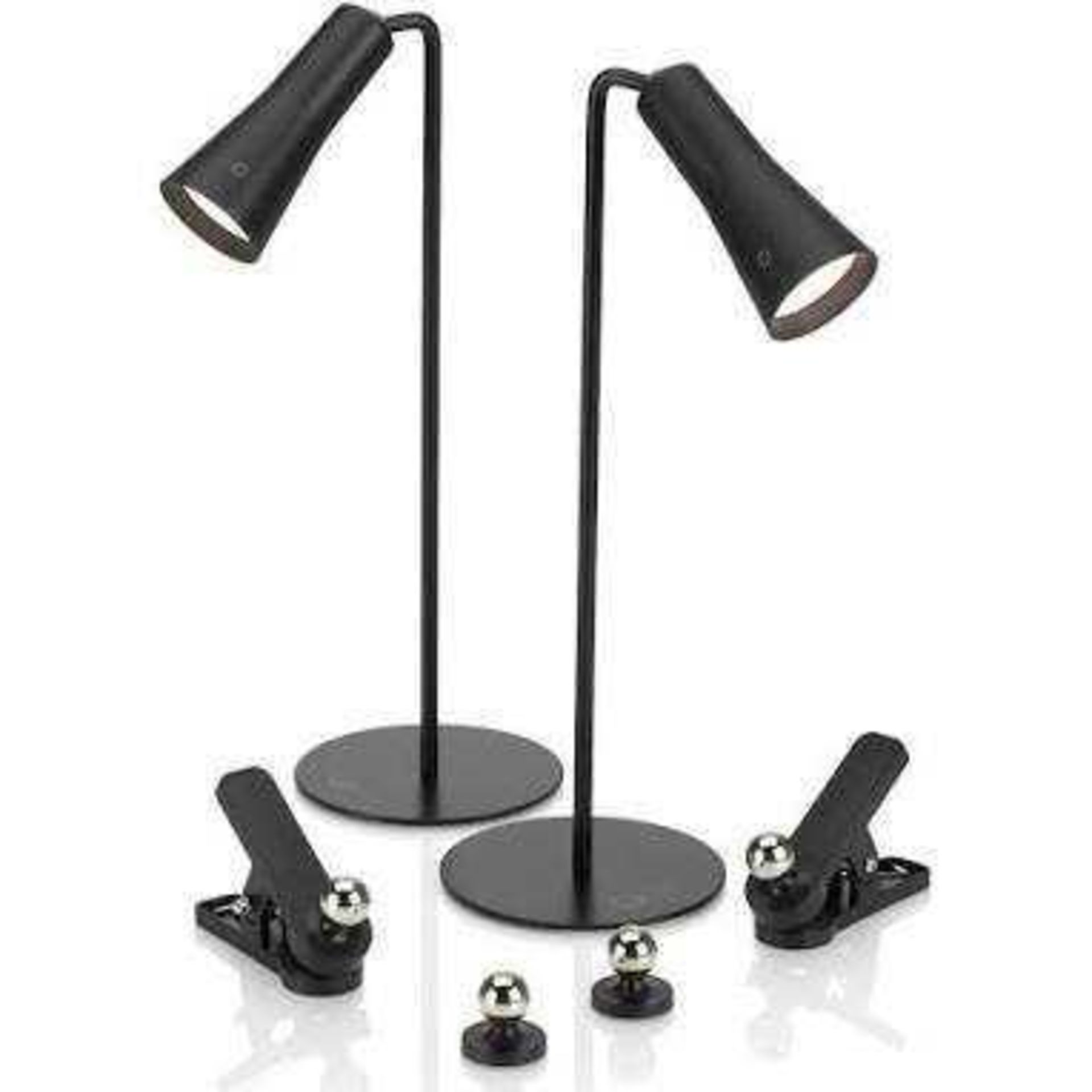 RRP £120 A Lot To Contain 4 Boxes Of Assorted Items, Auraglow Set Of 2 3-In-1 Magnetic Desk Lights I