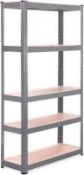 RRP £160 A Lot To Contain 5 Assorted Items To Include, Boxed 5 Tier Boltless Shelving ,Charlie & Iv