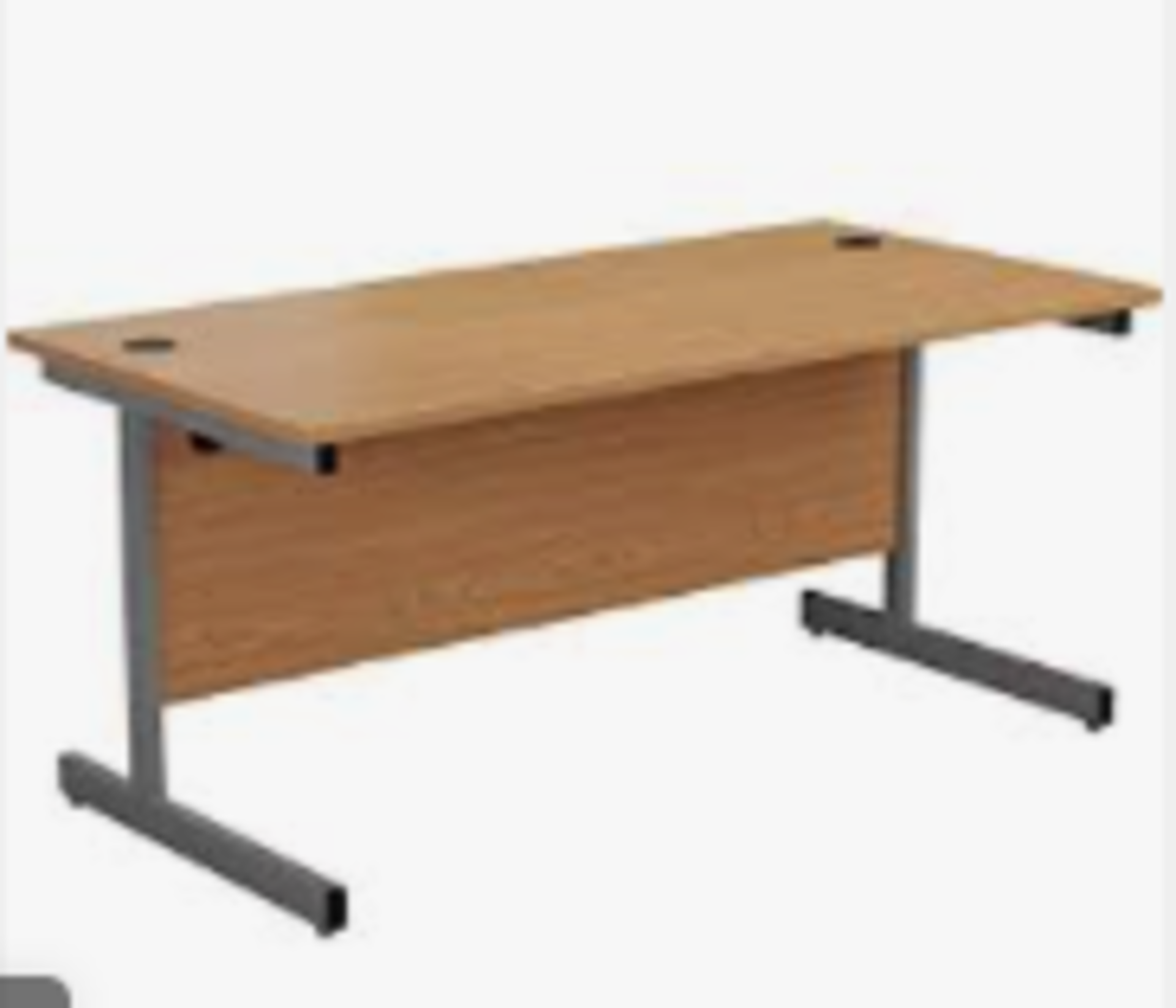 RRP £155 Boxed Office Hippo Heavy Duty Rectangular Cantilever Office Desk