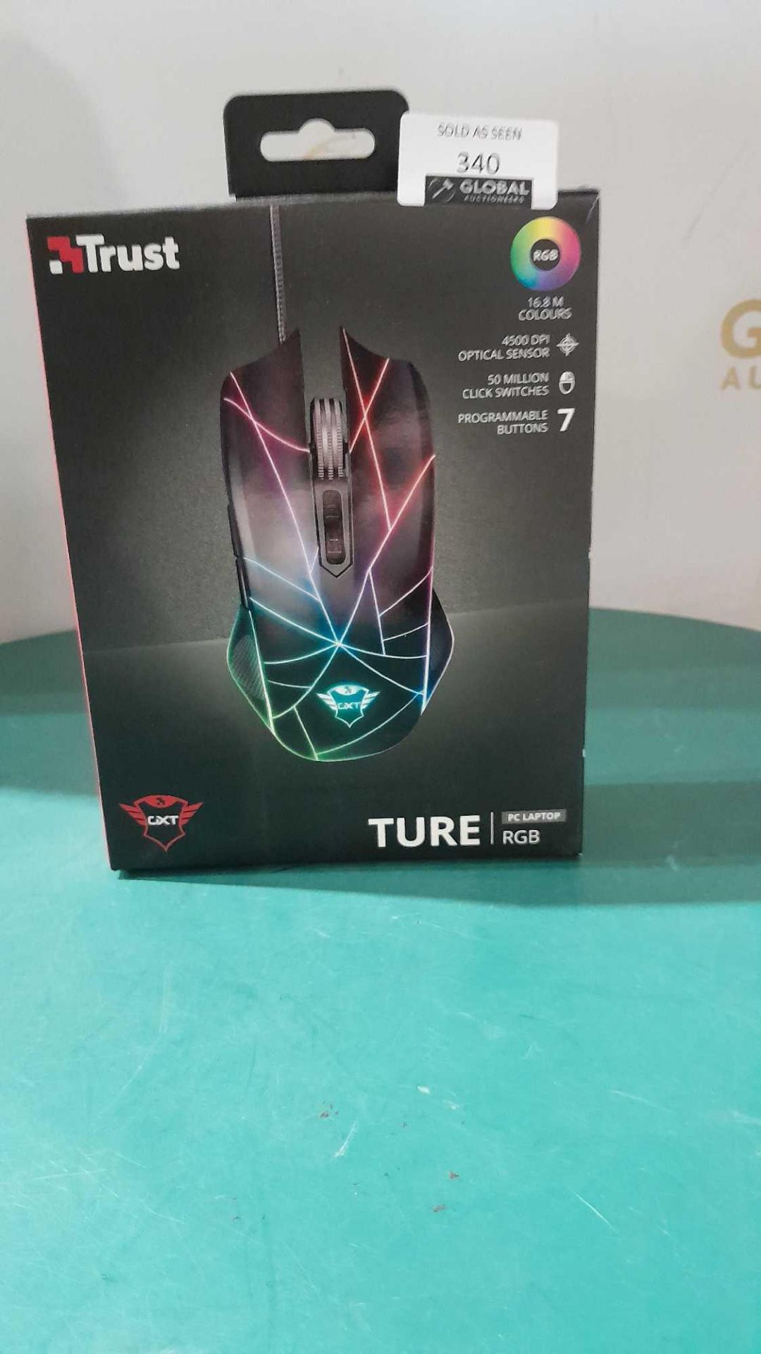 RRP £60 Lot To Contain 2 Boxed Trust Rgb Gaming Mouse - Image 2 of 2