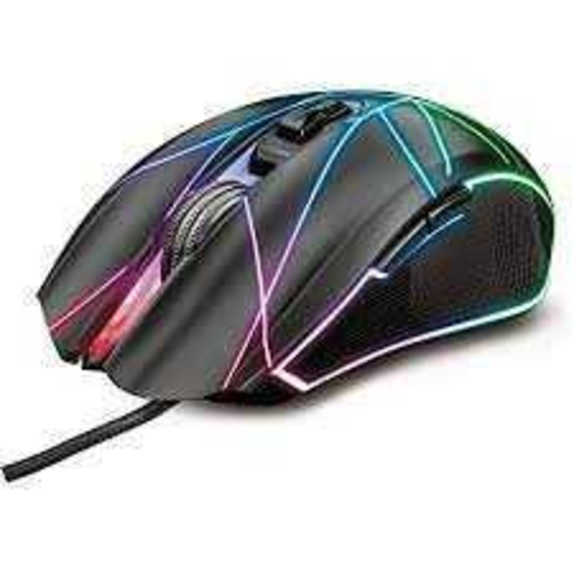 RRP £60 Lot To Contain 2 Boxed Trust Rgb Gaming Mouse