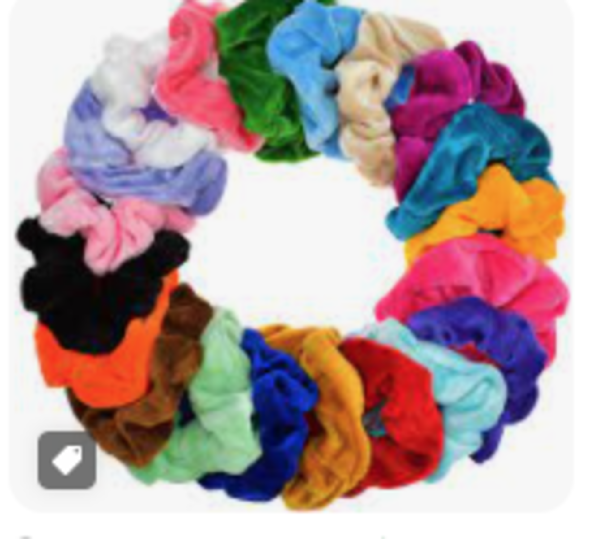 RRP £200 Lot To Contain 10 Boxed Assorted Scrunchies Hair Accessories